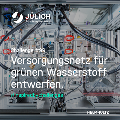 Ein Versorgungsnetz für grünen Wasserstoff entwerfen