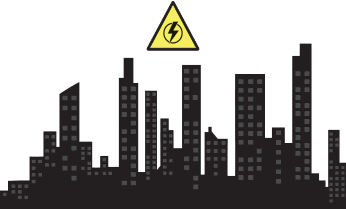 Skyline Blackout, Illustration Folgen aus effzett 1-23