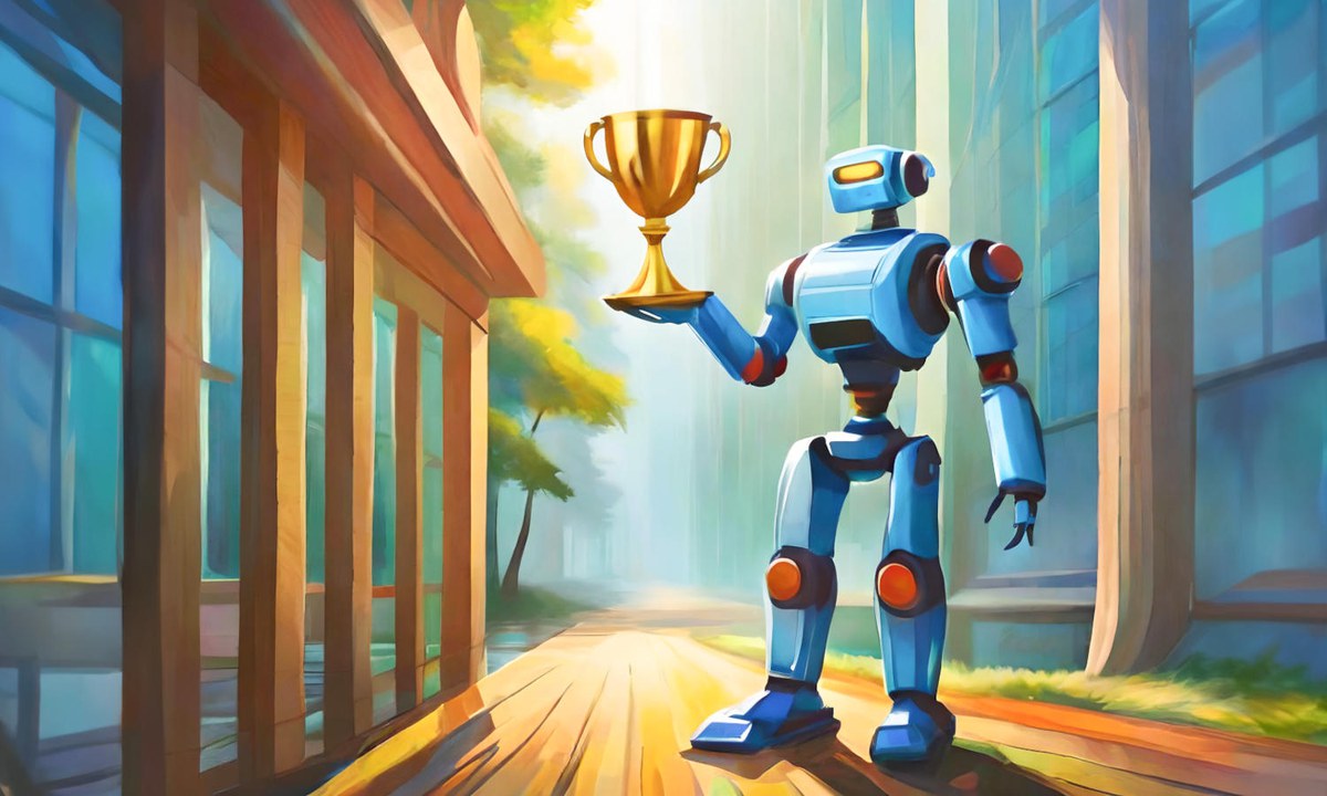 AI-generated illustration: AI and the Holy Grail