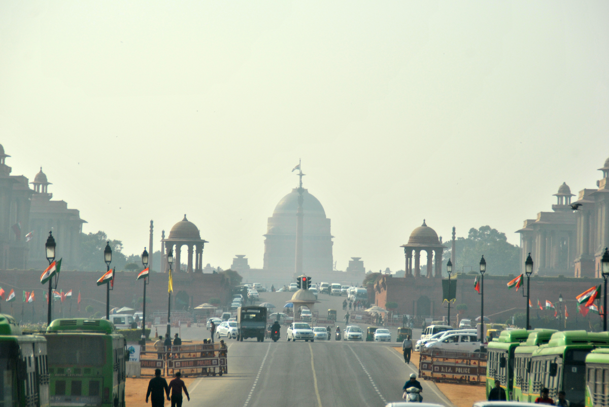 Rashtrapati Bhavan Präsidentenpalast Neu-Delhi