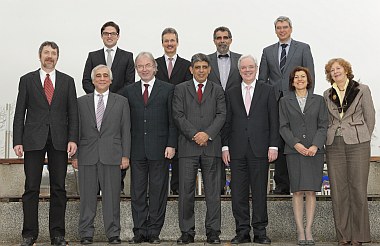 Zyprische Delegation am Forschungszentrum