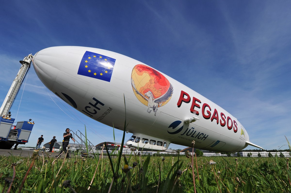 Zeppelin NT vor dem Kampagnenstart