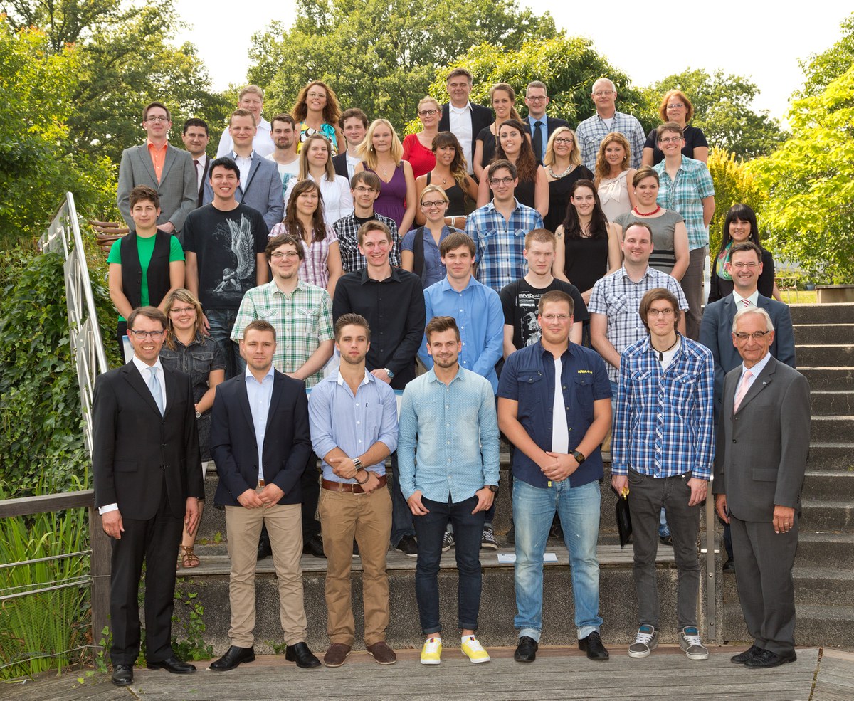 Gruppenbild der Auszubildenden