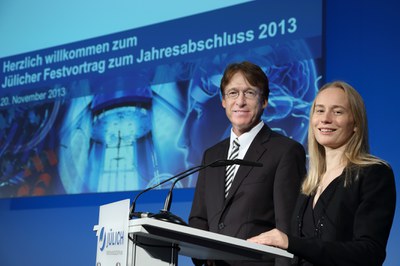 Prof. Dr. Dieter Willbold und Jun.-Prof. Dr. Birgit Strodel