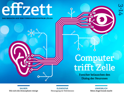 Ansicht der Magazin-App