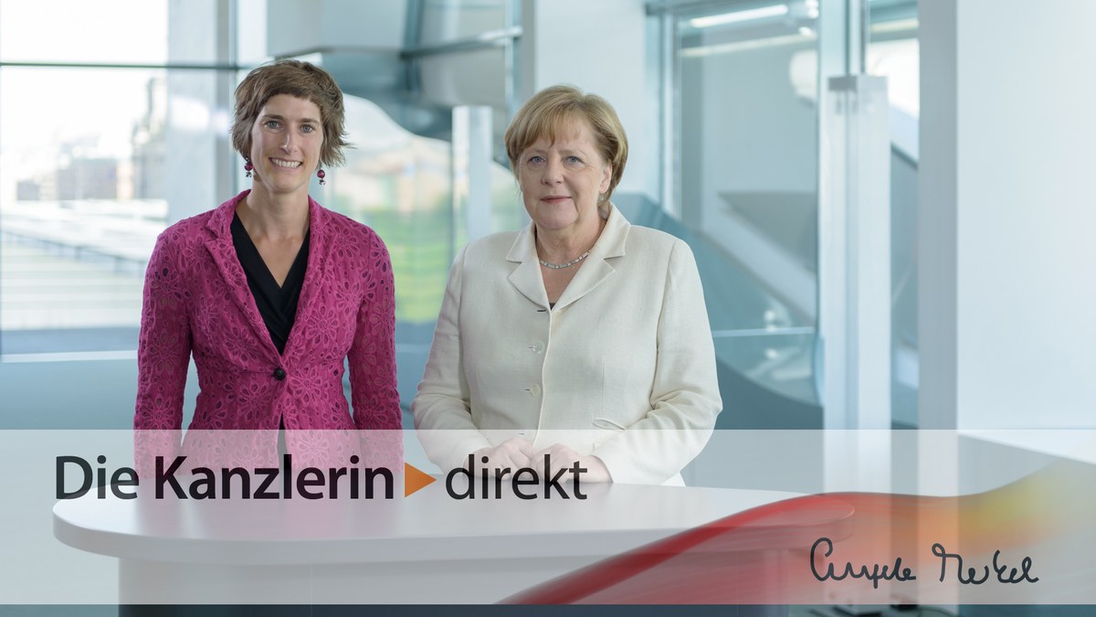 Jülicher Juniorprofessorin befragt Dr. Angela Merkel zum Thema Batterieforschung