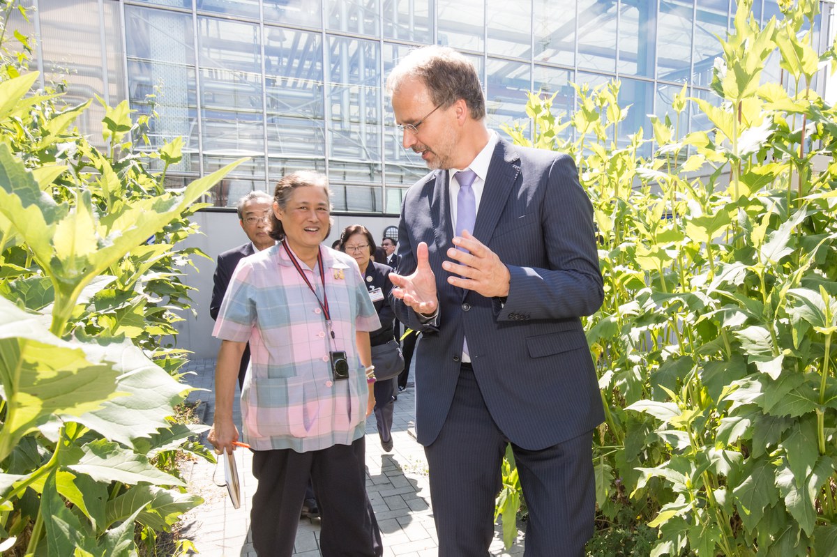 Prinzessin aus Thailand zu Besuch in Jülich
