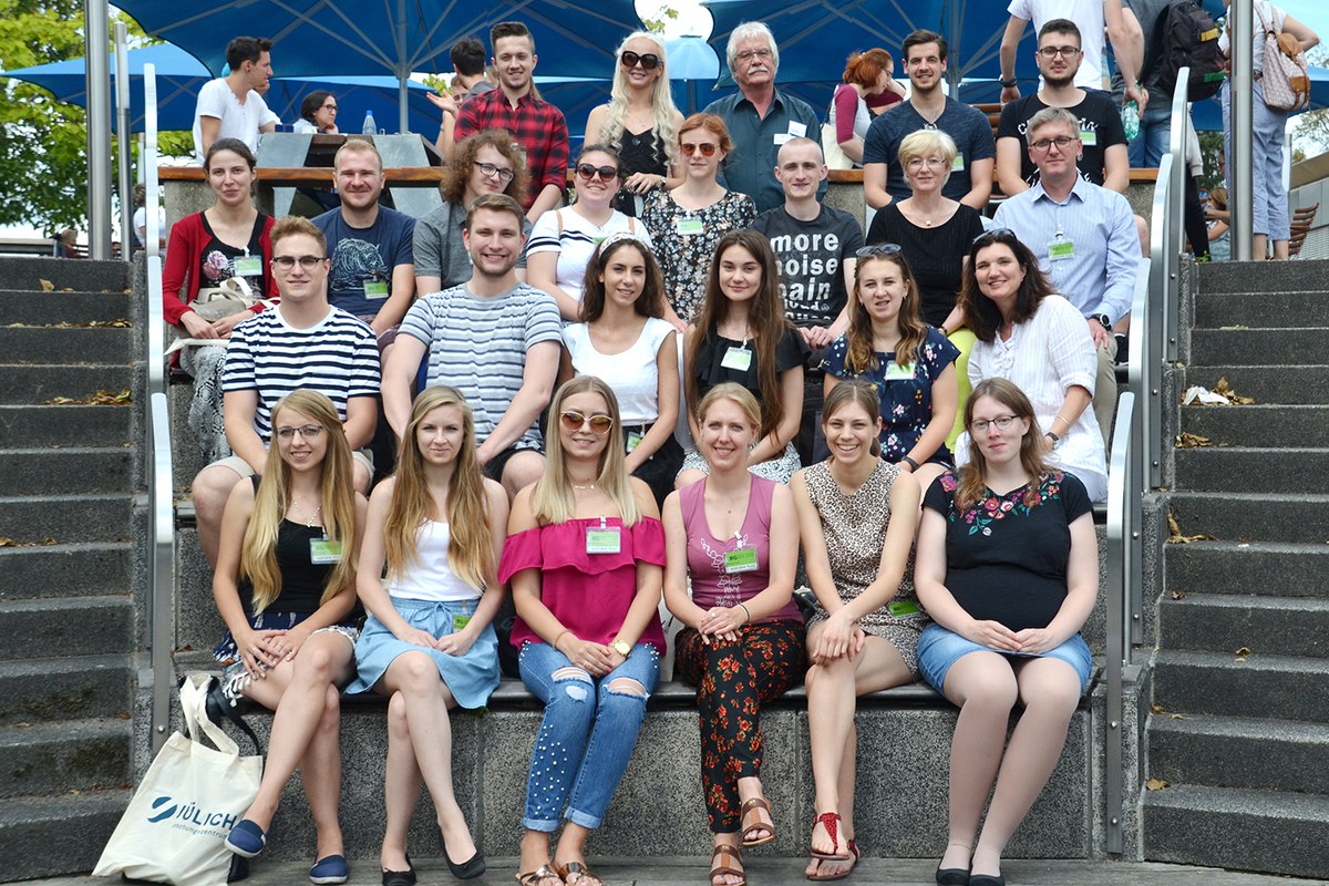 Gruppenfoto am Seecasino