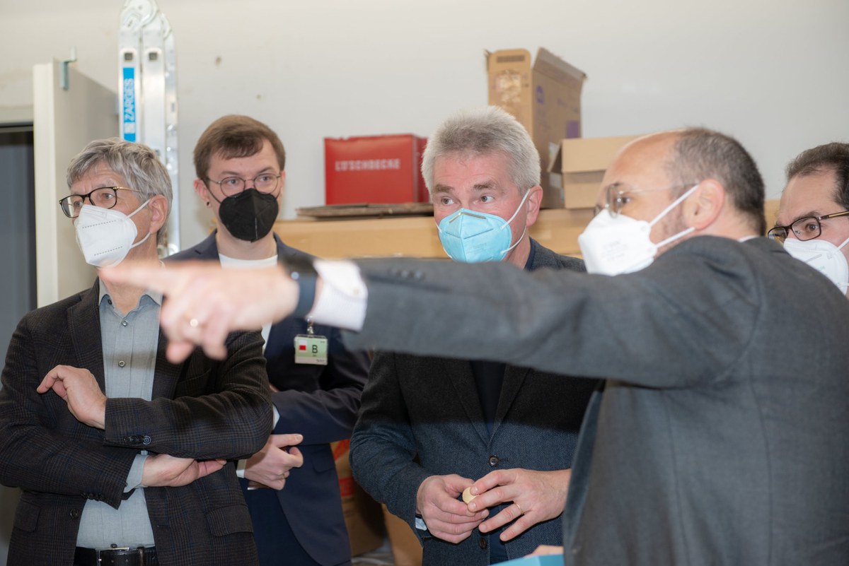 Besuch Minister Pinkwart