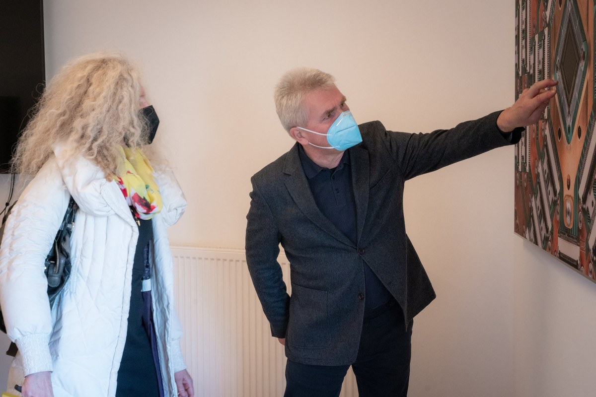 Besuch Minister Pinkwart