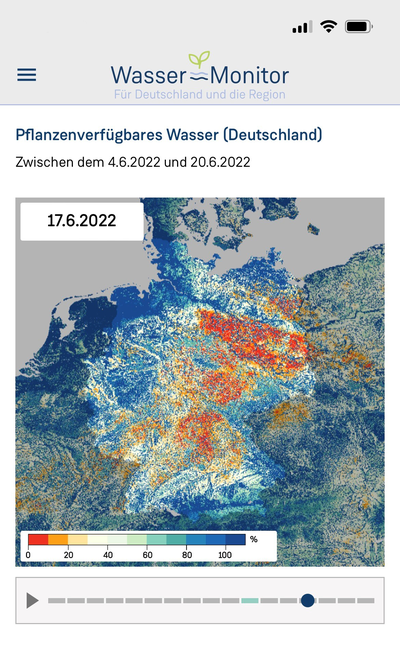 Prognose Wasser-Monitor