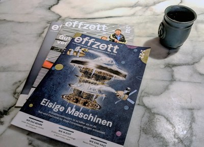 Preisregen für Forschungsmagazin effzett