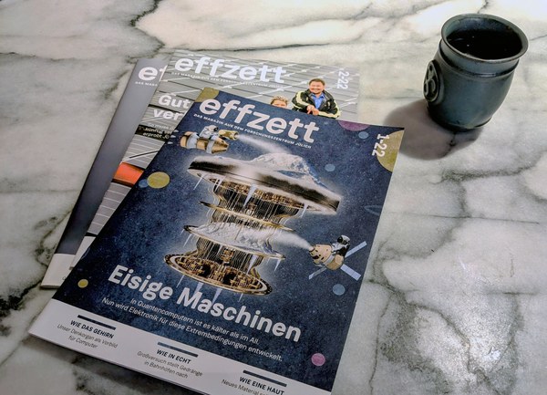 Preisregen für Forschungsmagazin effzett