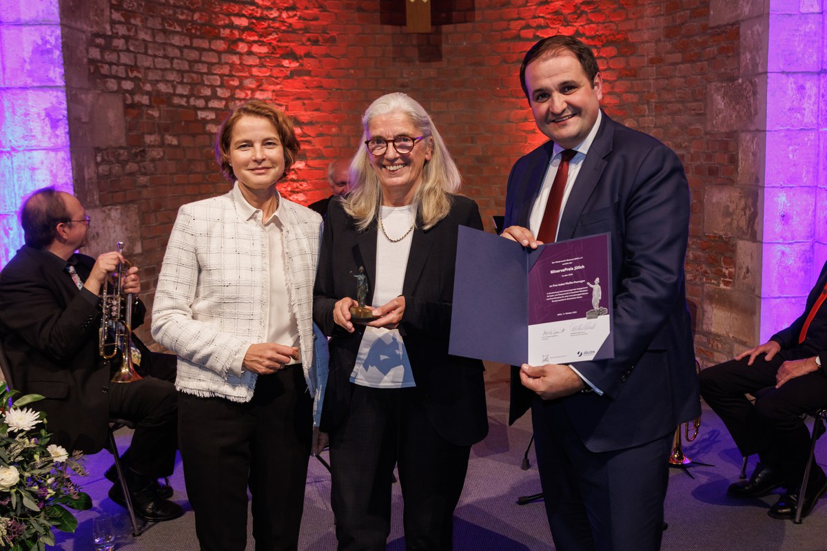 Isabel Pfeiffer-Poensgen erhält den MinervaPreis 2024