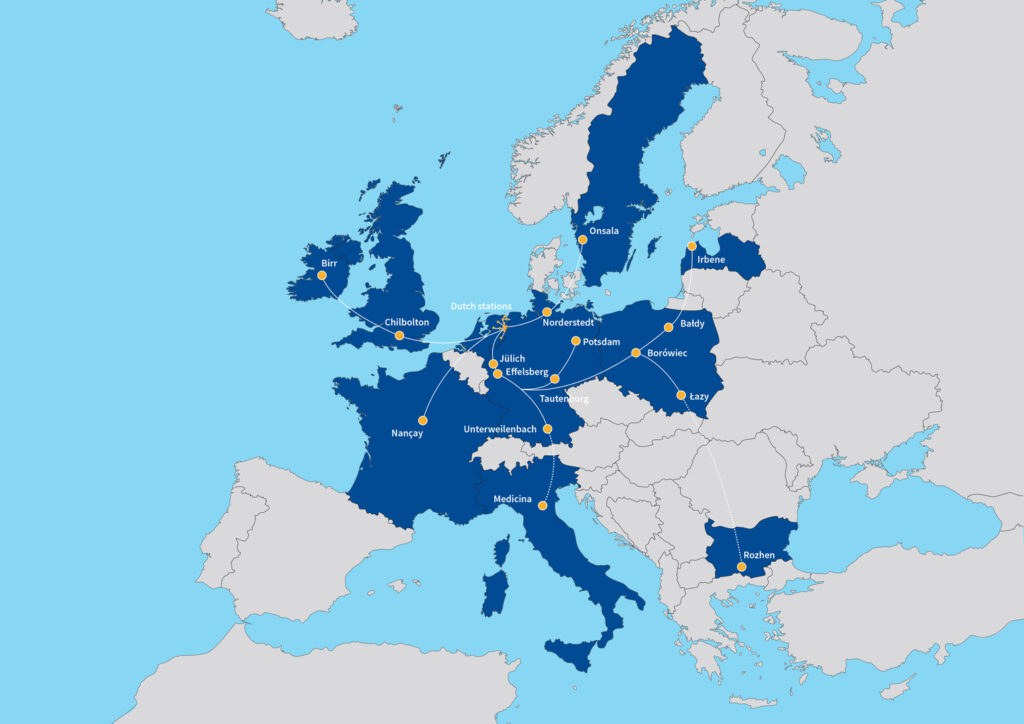 Radioteleskop LOFAR wird europäische Forschungseinrichtung