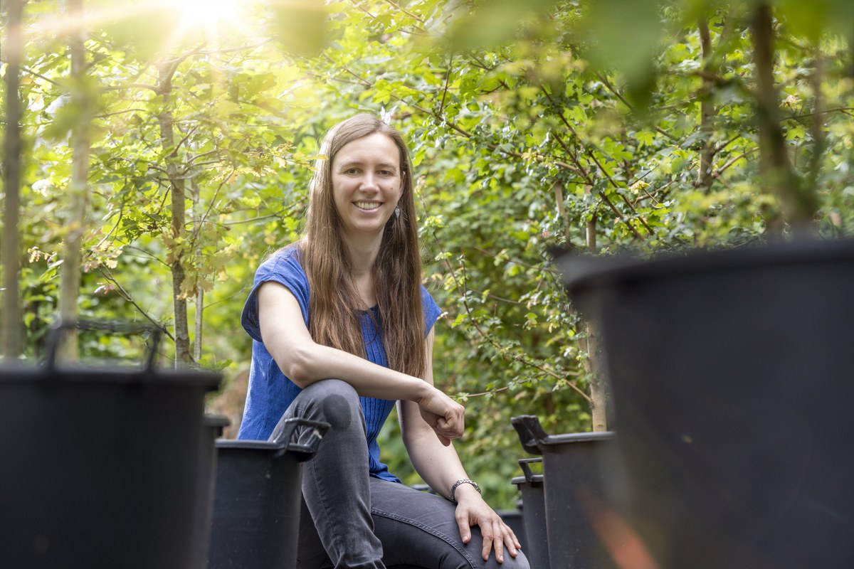 Dr. Eva Pfannerstill, Nachwuchsgruppenleiterin am Jülicher Institut für Energie und Klimaforschung (IEK 8).