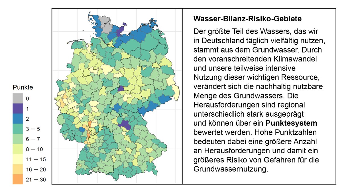 Wegweisende Ergebnisse zur Wasserverfügbarkeit in Deutschland