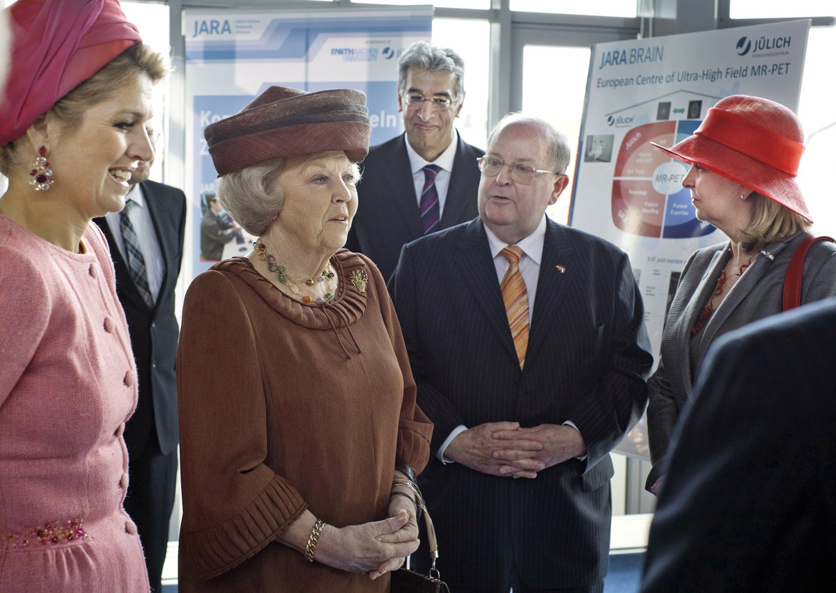 Königin Beatrix im Eurode Business Center