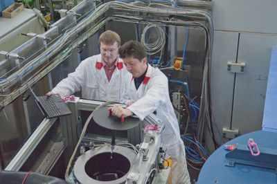 Neutronenforscher bei BIODIFF