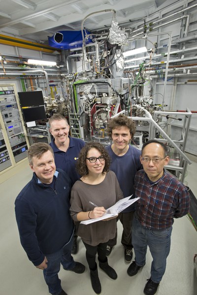 Gruppenbild im Labor