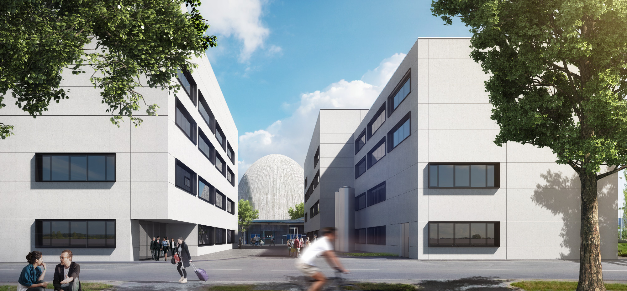 Spatenstich für neue Gebäude an unserer Außenstelle in Garching