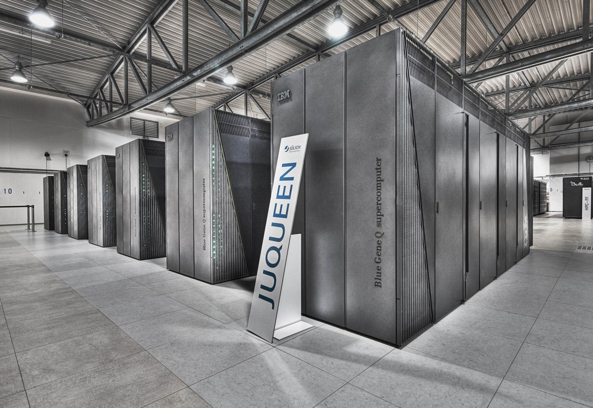 Jülicher Supercomputer JUQUEEN