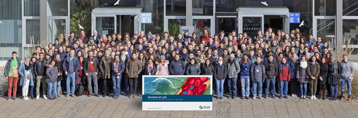 Teilnehmerinnen und Teilnehmer der IFF-Ferienschule / Participants of the IFF-Springschool 2018