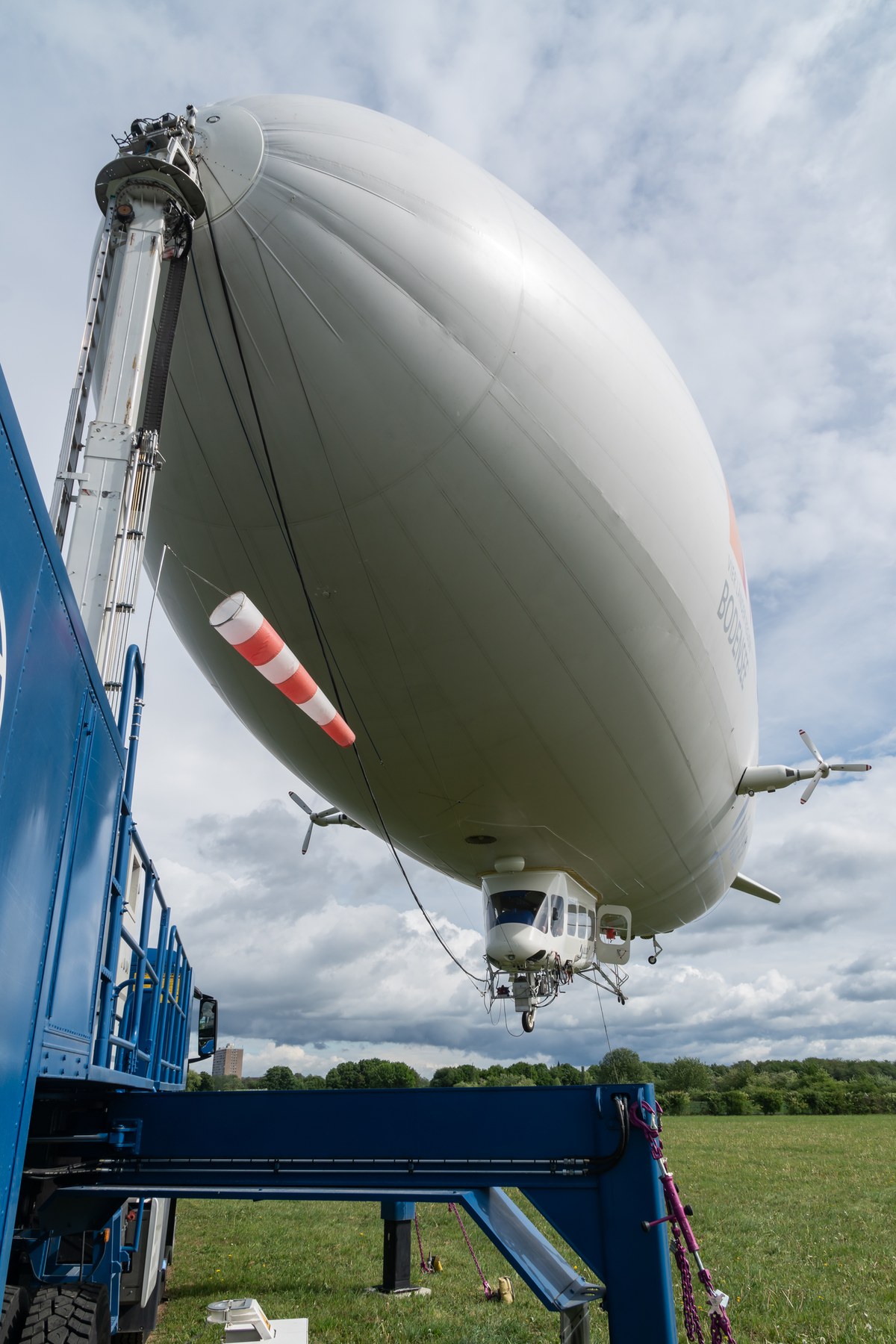 Messkampagne des Forschungszentrums Jülich mit dem Zeppelin NT