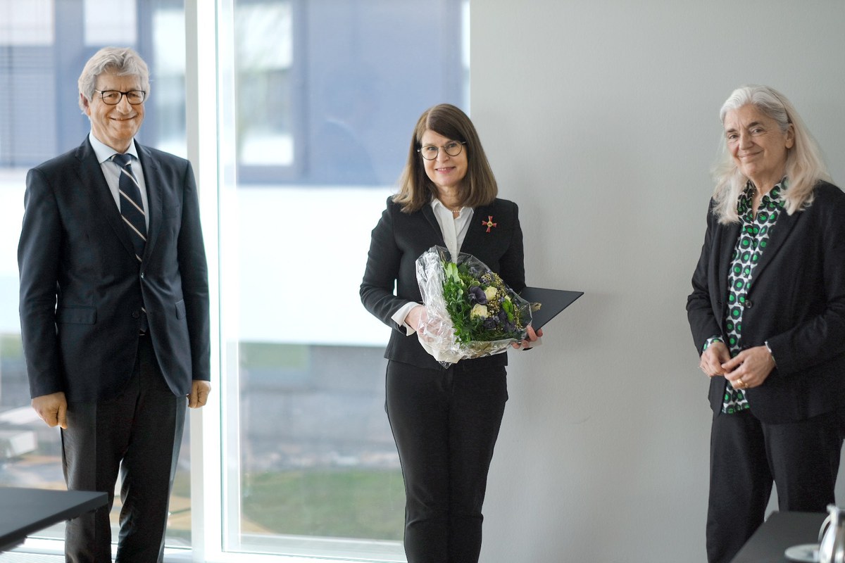 Bundesverdienstkreuz Katrin Amunts