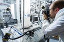 Fotograph im Labor