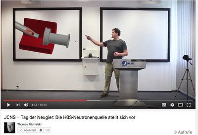 Hobbyfilm mit Neutronen