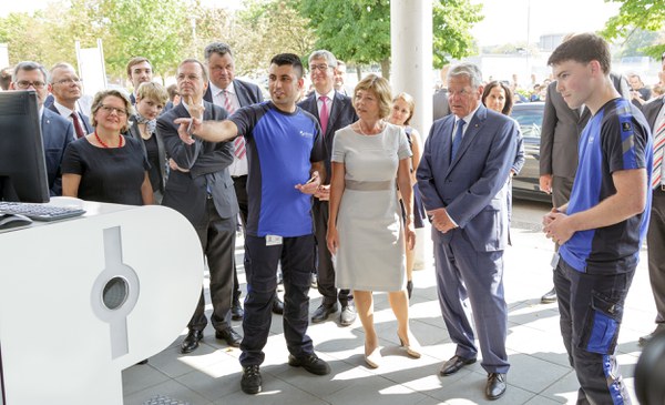 Besuch Bundespräsitend Joachim Gauck