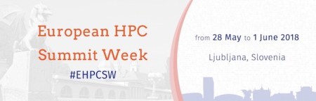 Banner of the European HPC Summit Week 2018
