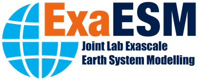 Logo of the Joint Lab ExascaleEarth System Modelling community