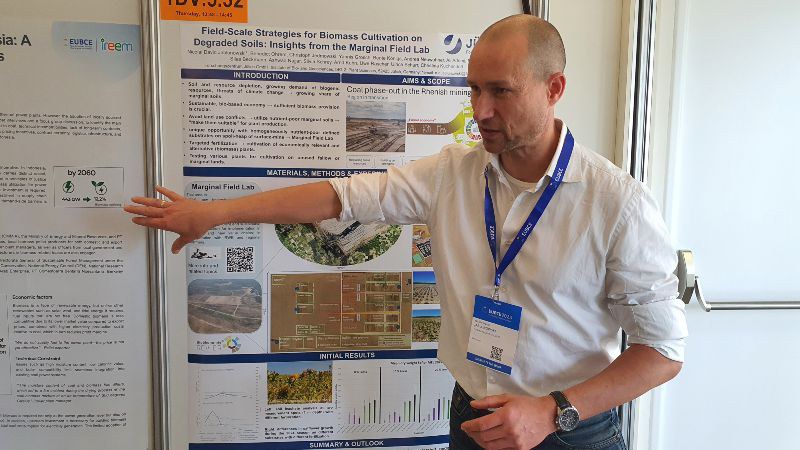 Marginale Böden richtig nutzen! Dr. Nicolai Jablonowski bringt Jülicher Ideen nach Valencia