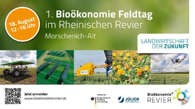 1. Bioökonomie Feldtag im Rheinischen Revier
