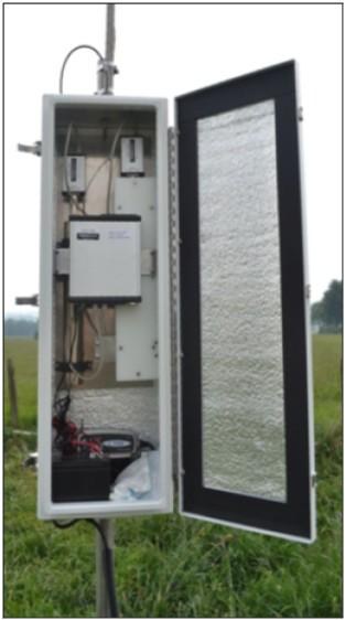 Process based modeling of regional water and energy fluxes using multi-scale observation patterns