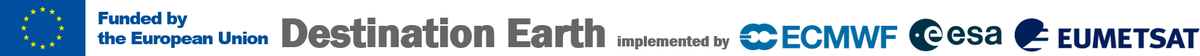 Destination Earth Use Case für Luftqualität DE370C