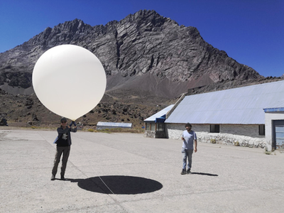 Jülicher Ballonmessungen über der Südhemisphäre