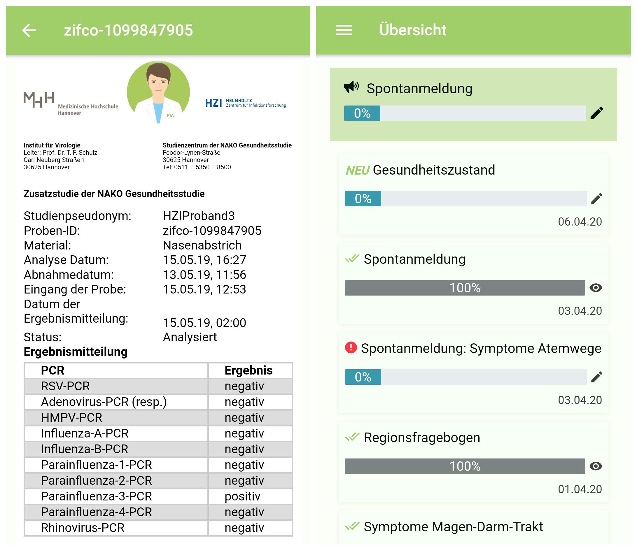 Projekt SMARAGD - Ablauf