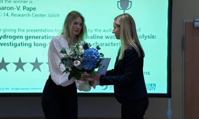 Zwei Auszeichnungen für Doktorandinnen des IET-4