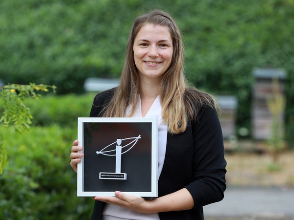 Preisträgerin des UMSICHT-Wissenschaftspreises 2022: Dr. agr. Lea Eggemann.
