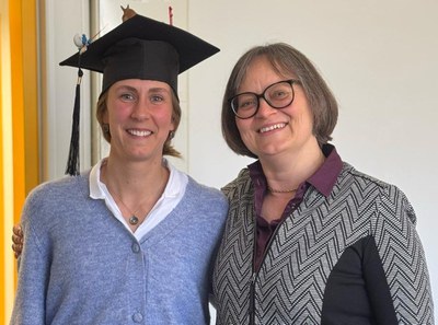 Clara Rentz hat den Hut auf