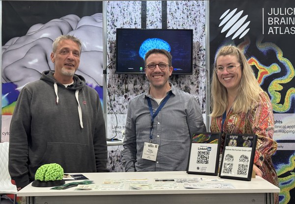 Der Julich Brain Atlas bei der OHBM in Brisbane