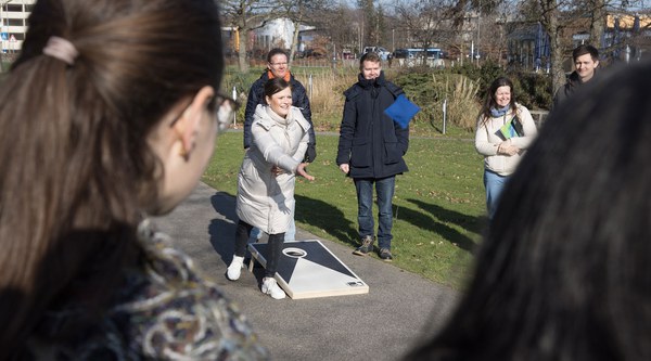INM-1 gewinnt FZJ-Sport-Challenge