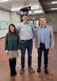 Erfolgreiche Promotion abgeschlossen