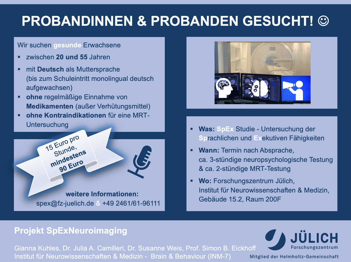Probanden gesucht