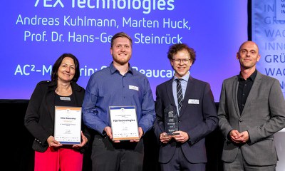 Jülicher Ausgründung 7EX Technologies gewinnt  AC²-Gründerpreis