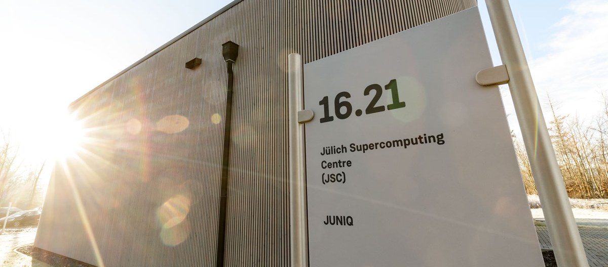 Das Gebäude der „JUelicher Nutzer-Infrastruktur für Quantencomputing" JUNIQ.