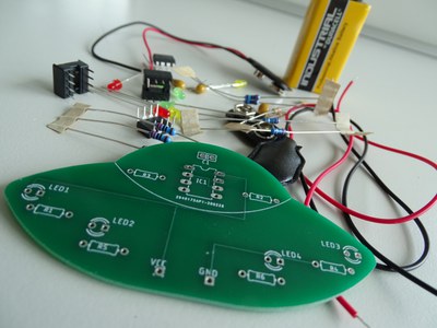 Wenn's strömt bei Strom... - Basteln mit elektronischen Bauteilen